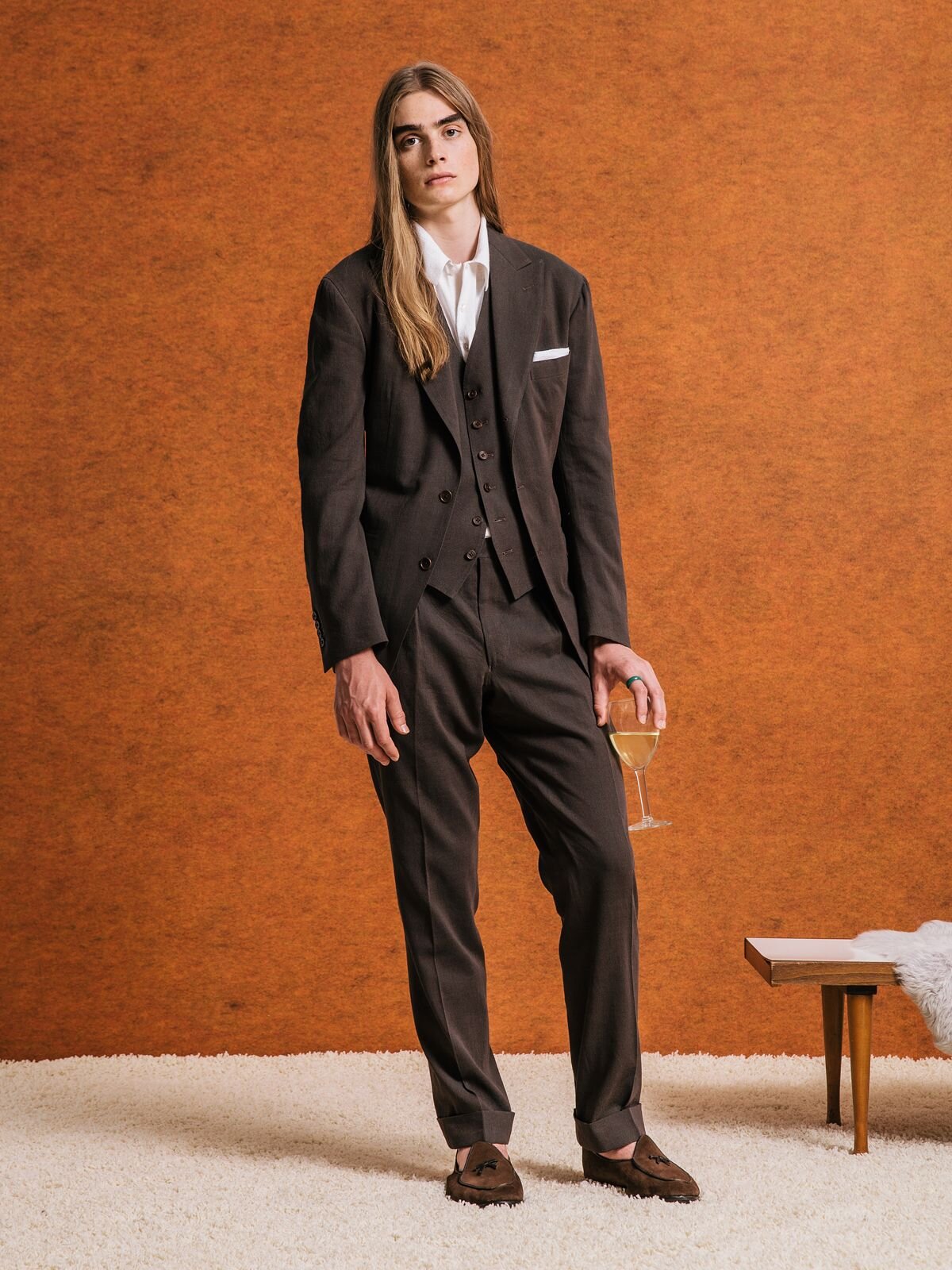 Buy Peter England Wine Slim Fit 2-Piece Suit for Men's Online @ Tata CLiQ