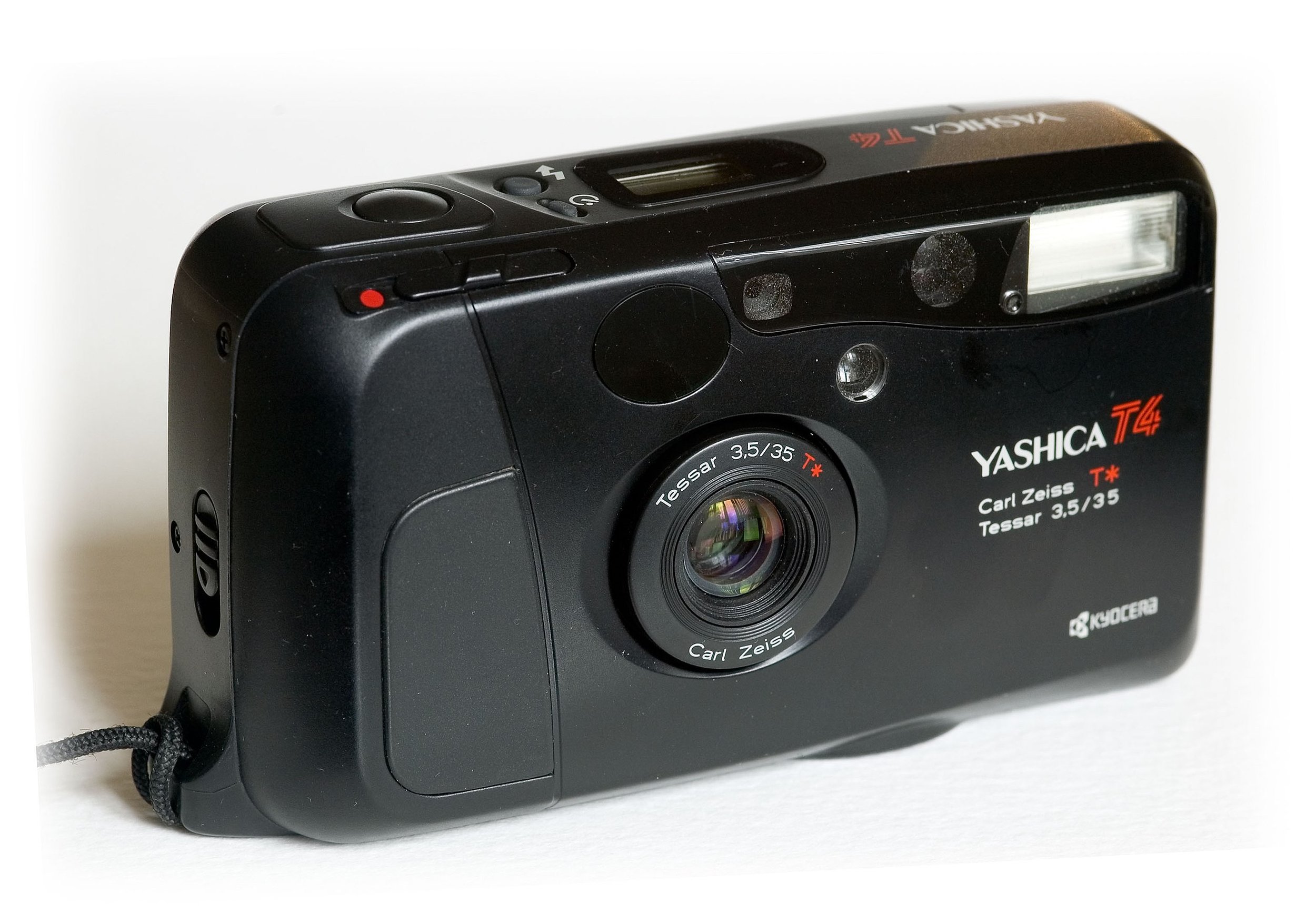 YASHICA T4 名機 ヤシカ コンパクトフィルムカメラ-