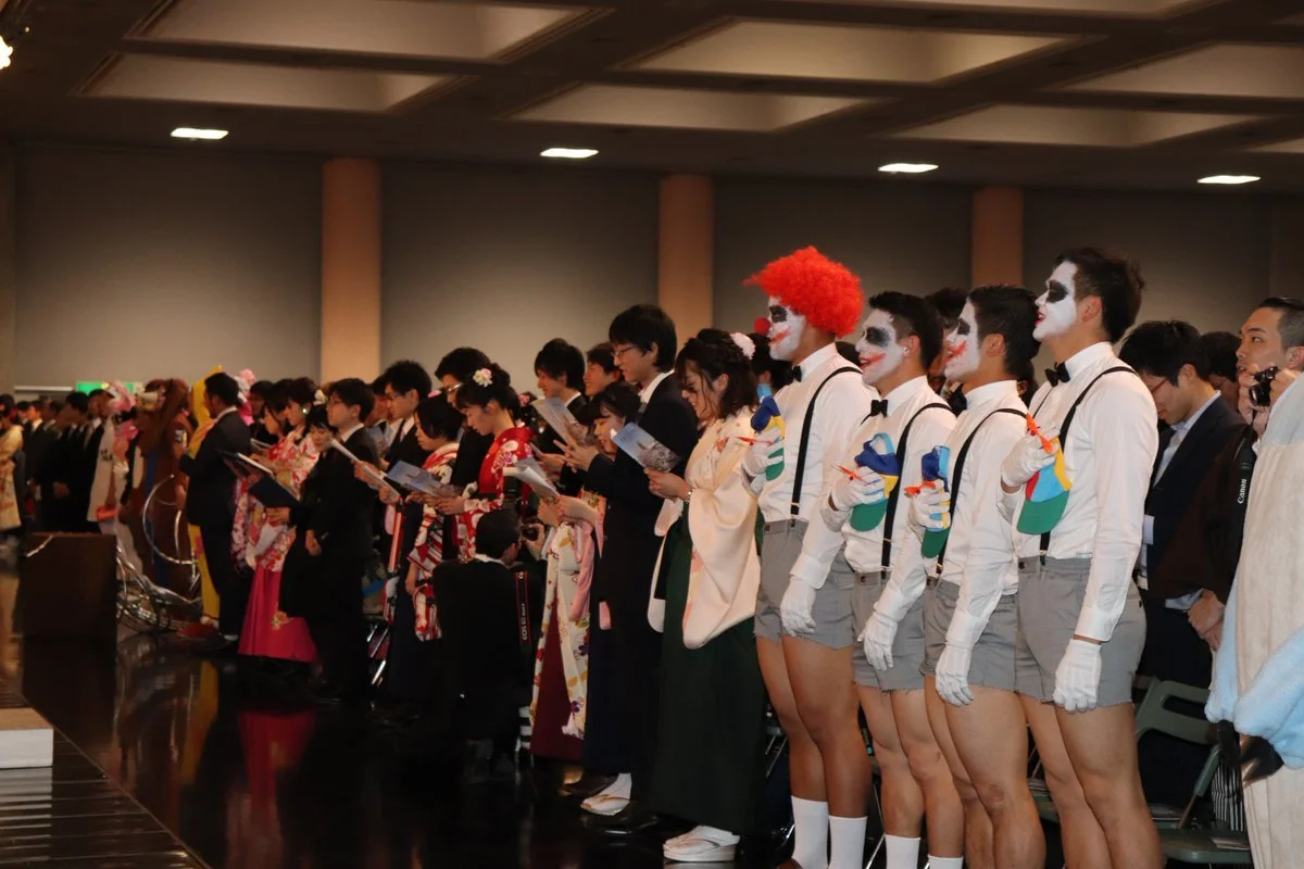 It's Halloween Twice a Year at the University of Kyoto: An Eclectic  Graduation Ceremony Tradition<br/>  sabukaru