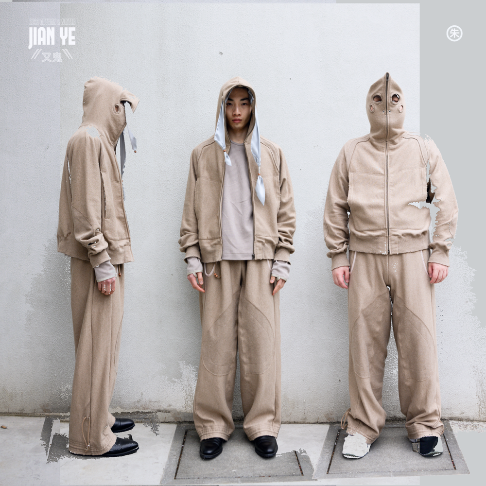 JIAN YE GUTTER コラボフーディ トップス - トップス