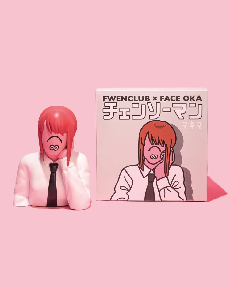 FACE OKA Puts a Smile on Chainsaw Man with This Series of Limited 