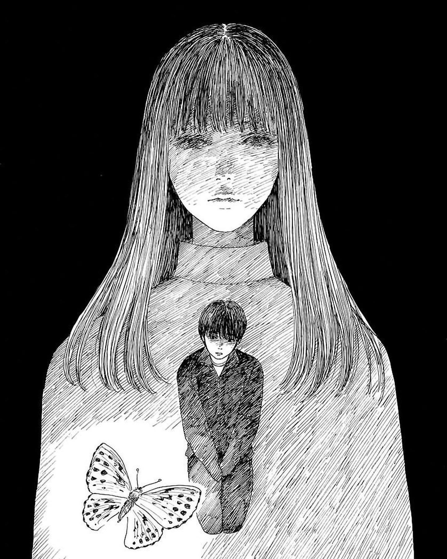 Can we appreciate the Great Oshimi Shuzo works? Like Aku no Hana(The flower  of evil), Happiness and this Chi no Wadachi(Trails of blood). - 9GAG