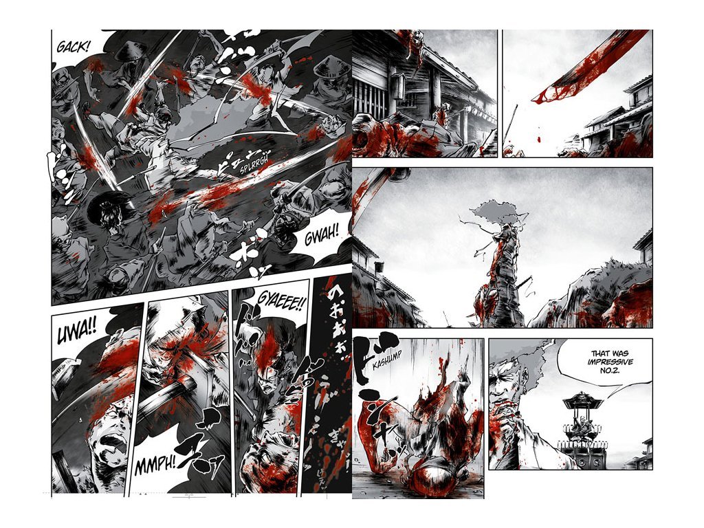 Afro Samurai – The No Mercy Manga and Anime<br/> — sabukaru