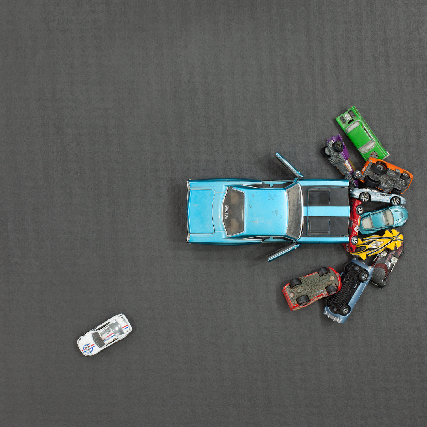 Toy Car Pile-up, 2017