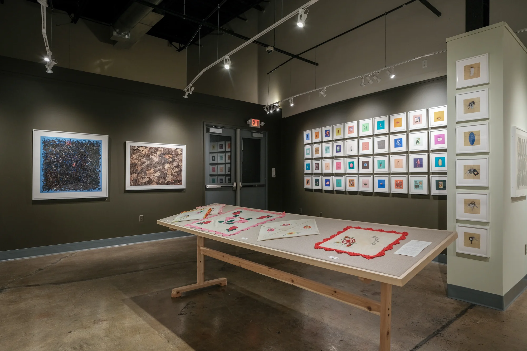 Installation view “El Sueño Americano - The American Dream” at Saugatuck Center for the Arts , Saugatuck, Michigan 10/2018