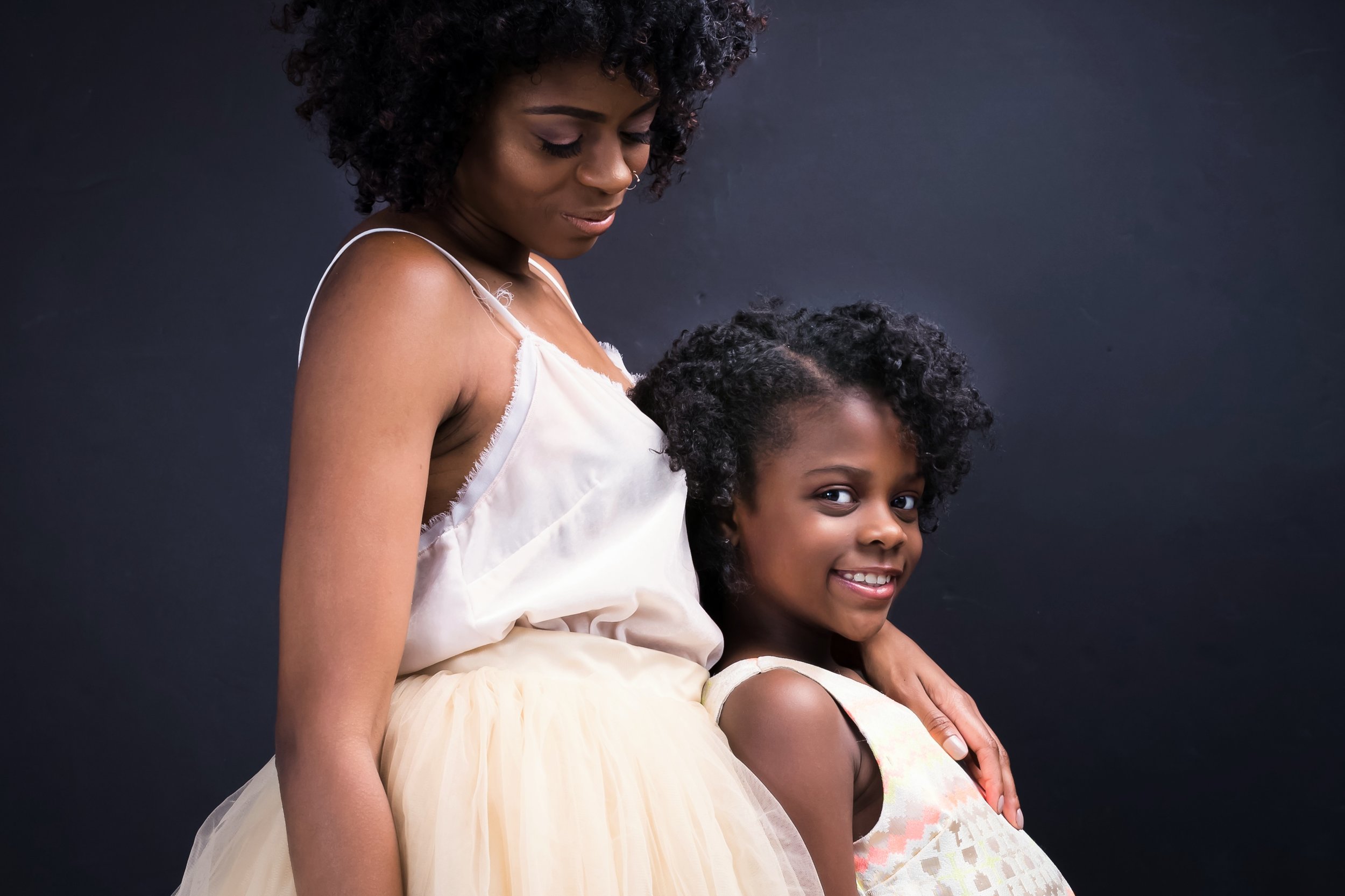 Mother + Daughter Portraits: Princess + A|New York Family Photographer