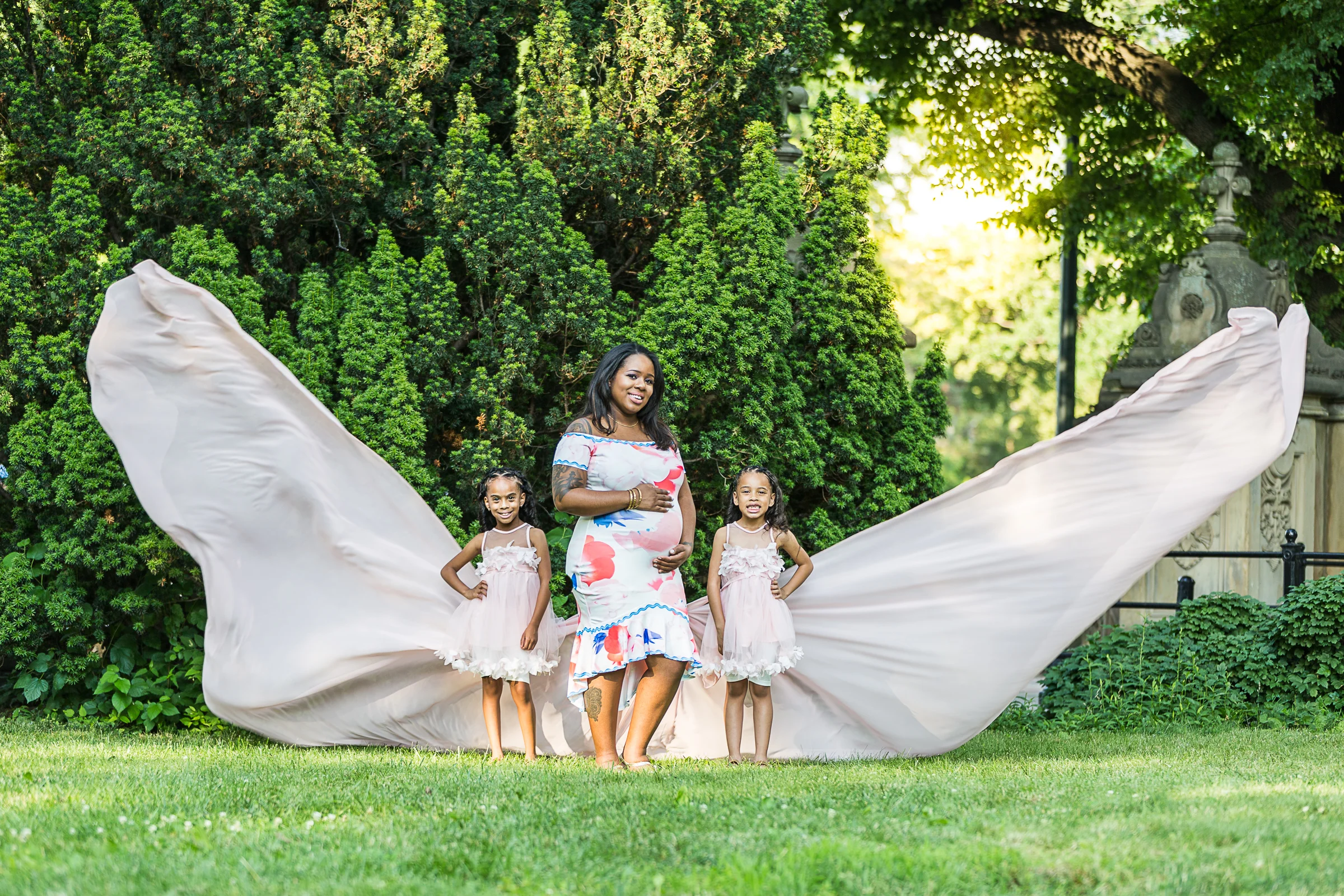 CENTRAL PARK MATERNITY SESSION|CUMMINGS FAMILY