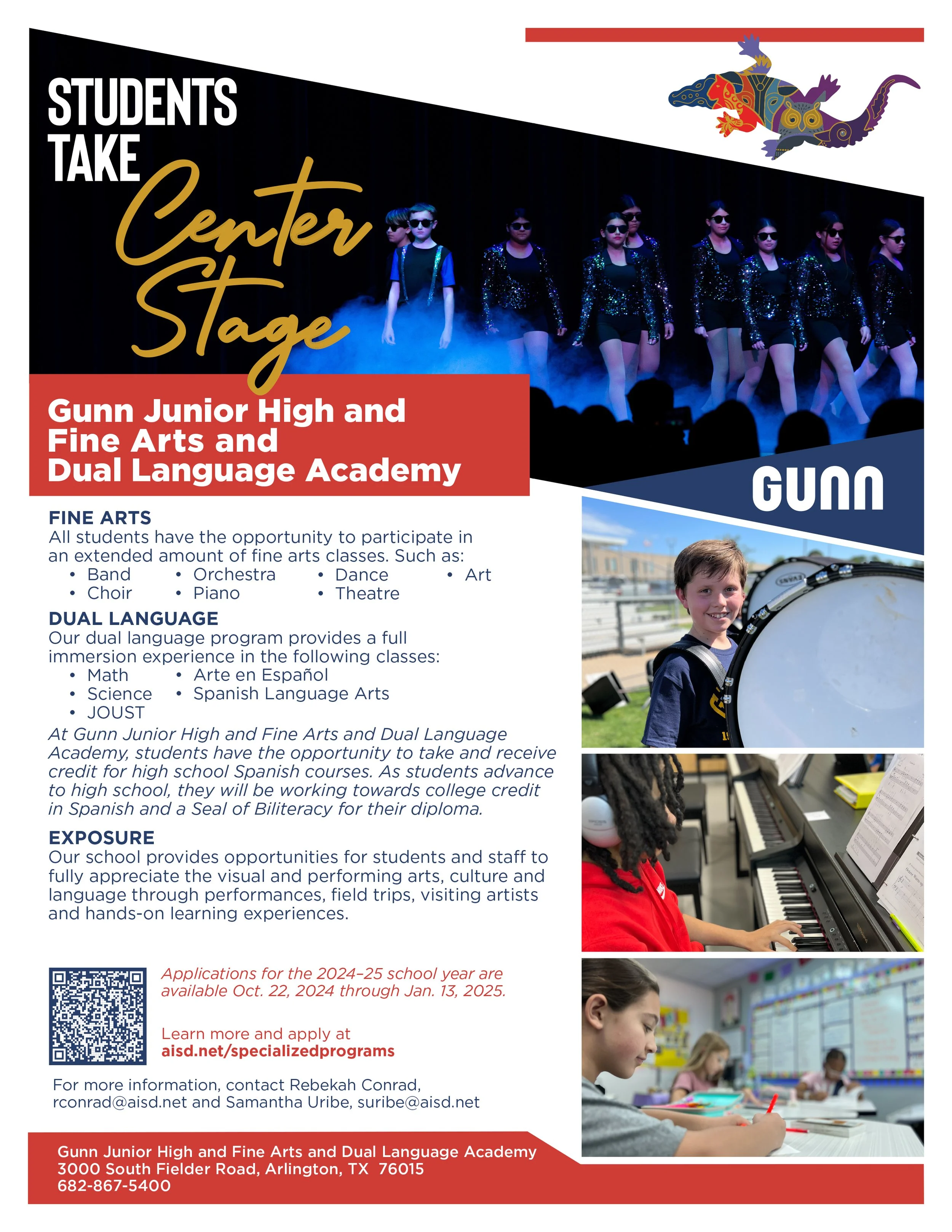 2024-Gunn-Junior-High-Fine-Arts-Dual-Language-Academy-Flyer-ENGLISH.jpg