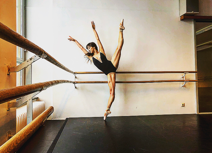 Merritt Moore, ballerina and astrophysicist. Image courtesy of Merritt Moore.