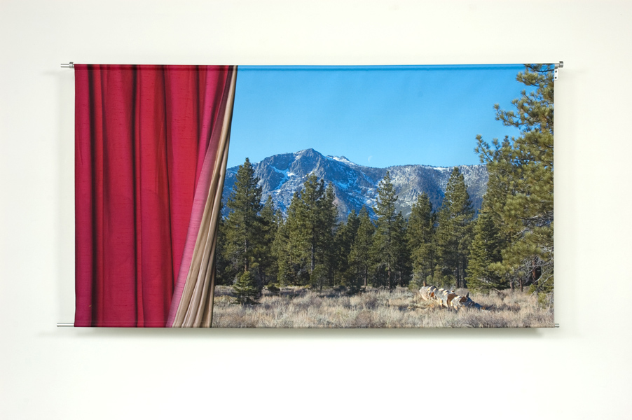 Curtain Call, 2012, archival in on canvas, 43” x 78”