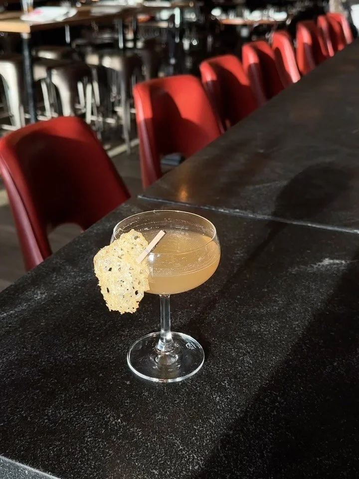 we left boring martinis in 2025! cacio e pepe martini is here to stay!
