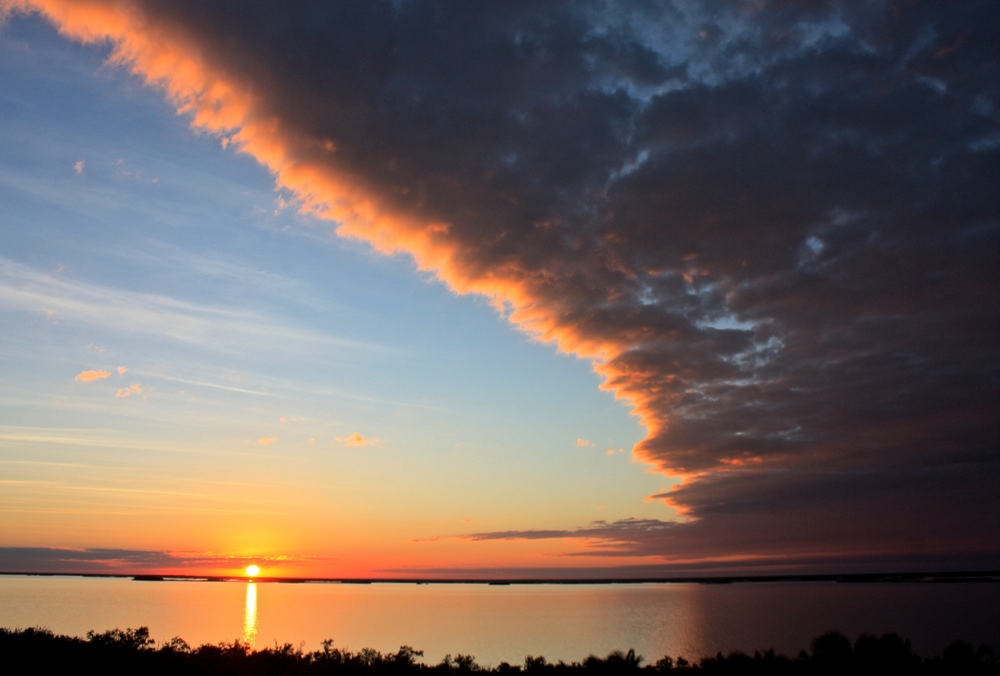 Sunset at Punta Laguna