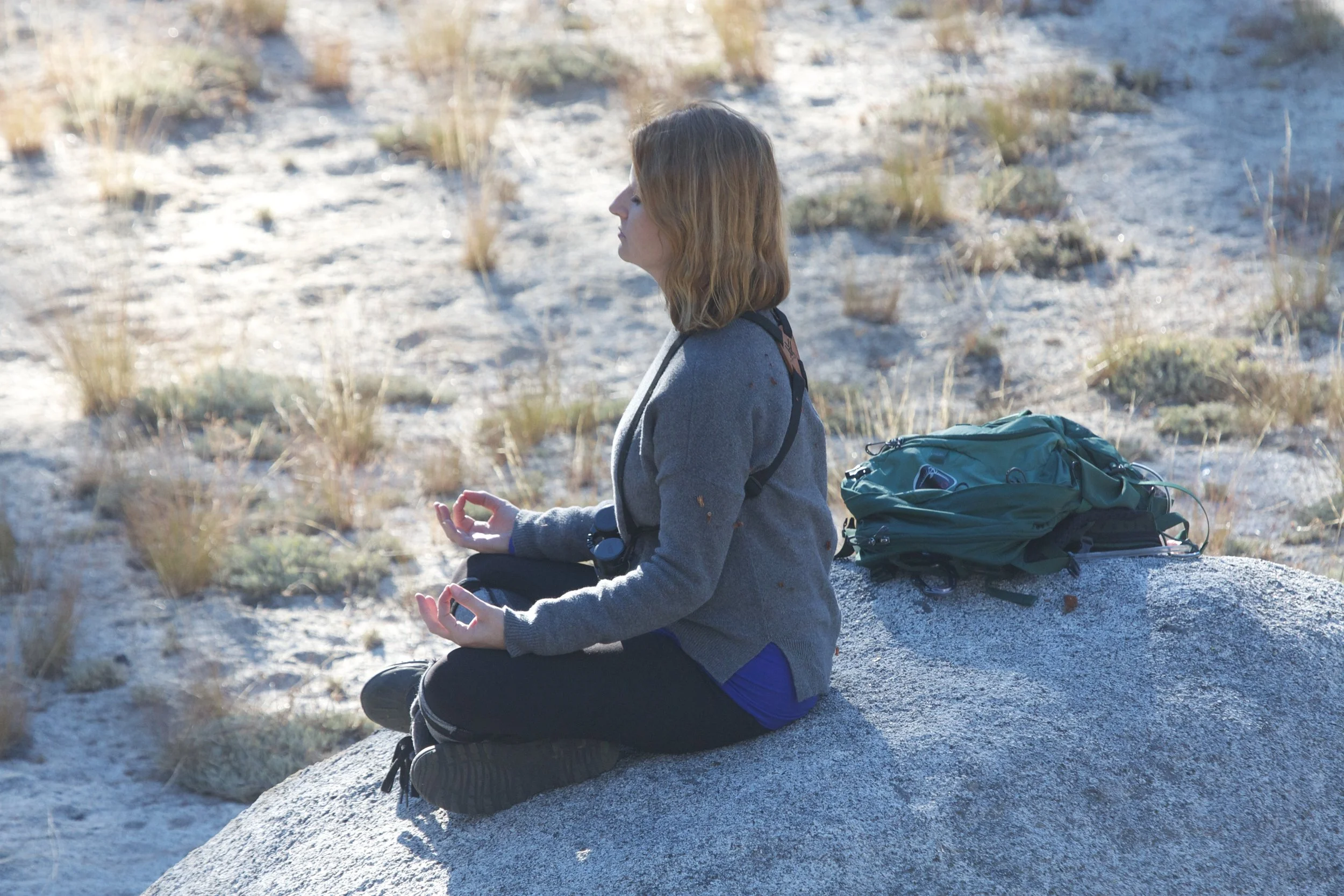 meditation in Yosemite