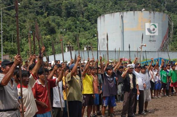 Awajun Land Protest