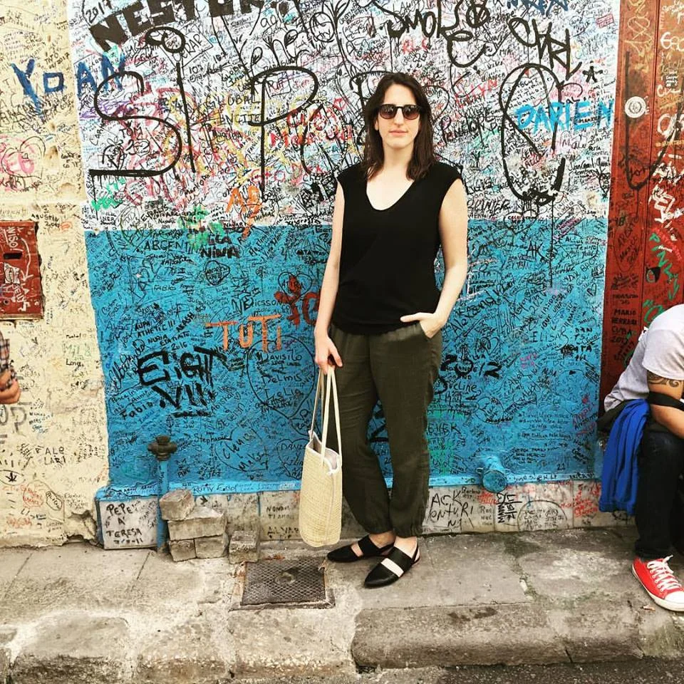 Outside La Bodeguita del Medio which is a tourist trap and we didn't go to, but which has top notch photo ops right outside the door.