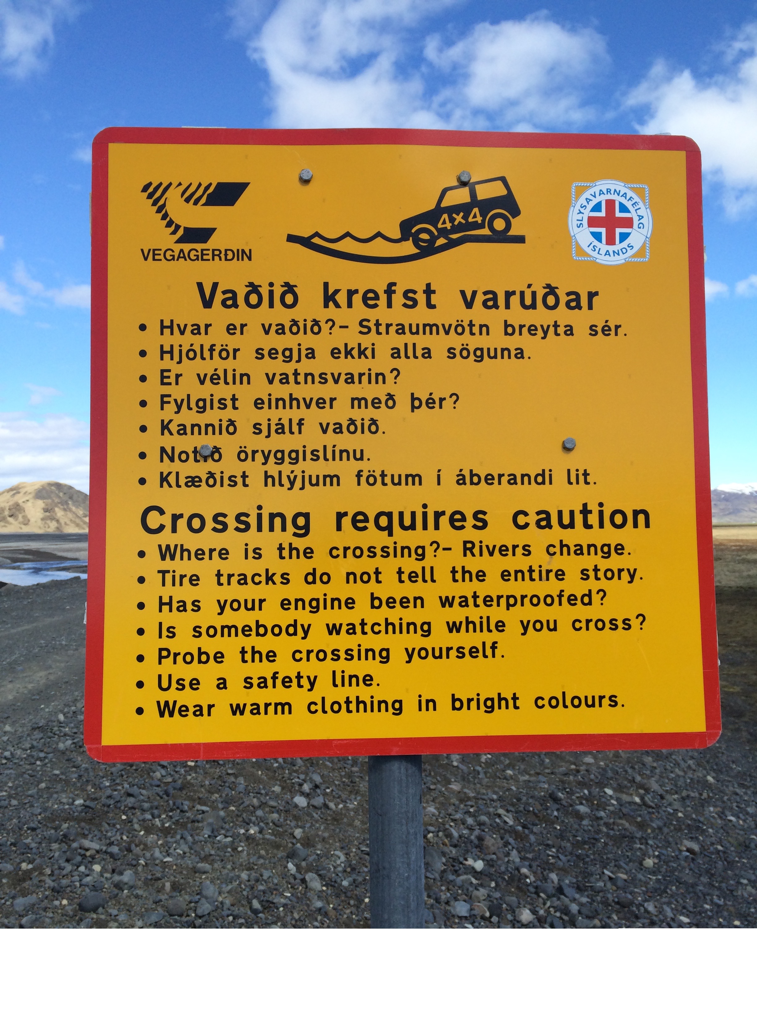 PROBE THE CROSSING. 