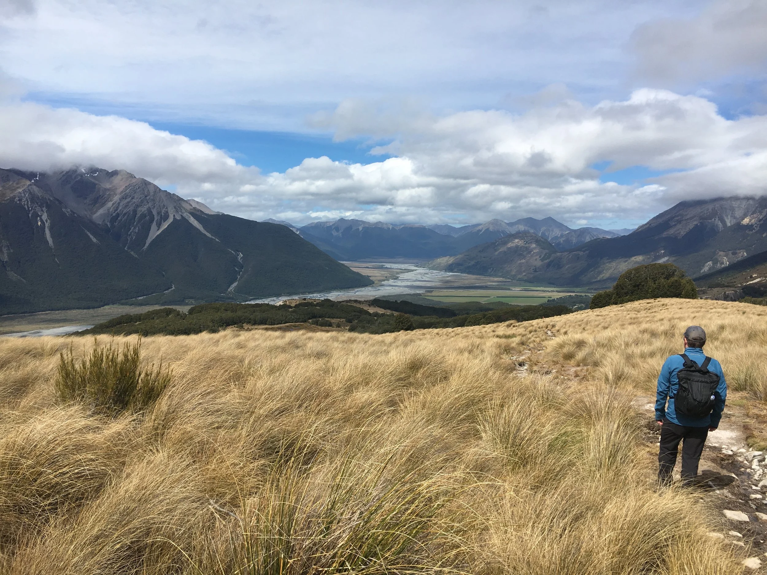 Jack hikes Bealey Spur (and curses under his breath during all the inclines).