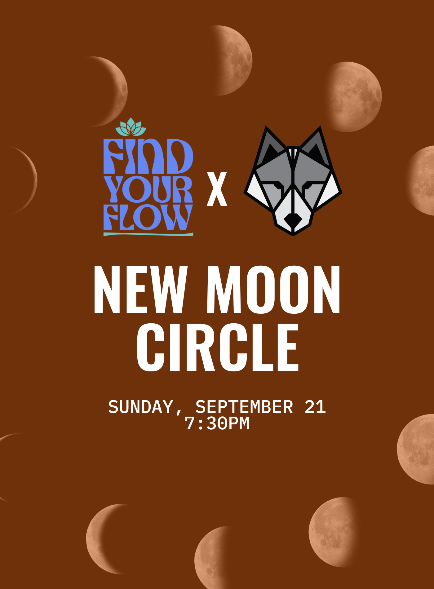Find Your Flow X SheWolf: New Moon Circle