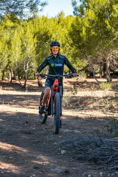 Mountain biking and zip lining