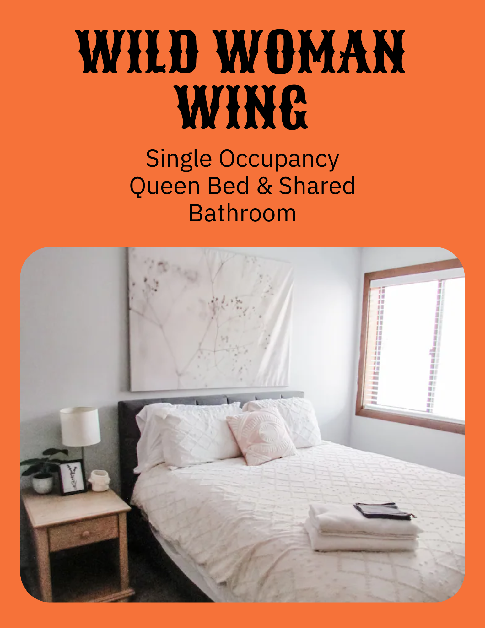 WILD WOMAN WING (SOLD OUT)