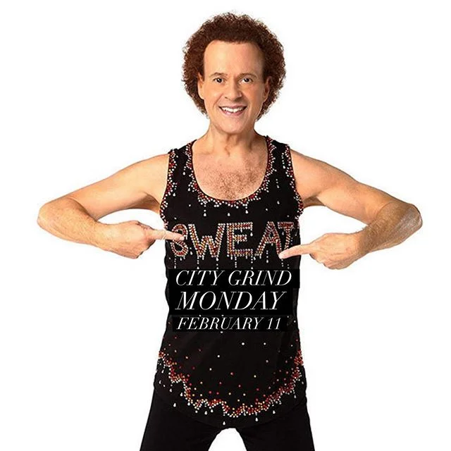#LoveFest at @citygymkc is happening next week. There are special themed classes that we’ve planned for all the members we love so much.
❤️
First up, #CityGrind at 5am on Monday, February 11, we’ll be sweatin’ to the oldies.
❤️
I’ve channeled my inner #RichardSimmons and made the most fun playlist for you all. The class format will remain the same, but the music will be a mix if your favorite oldies!
❤️
For each #LoveFest class, each member can bring a non member as a guest for free! So invite a friend, a neighbor or a galentine and join us for a fun and sweaty morning!
❤️