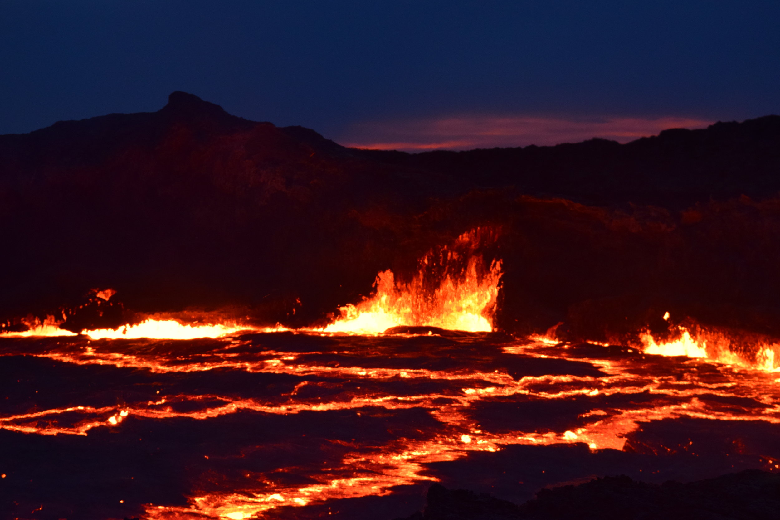 Erta Ale at dawn