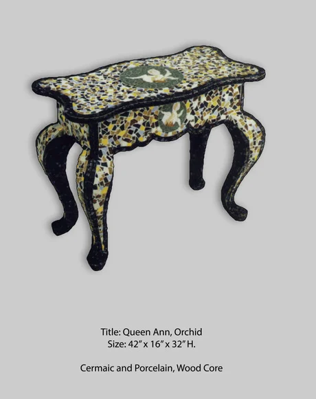 Queen Ann Table, Orchid