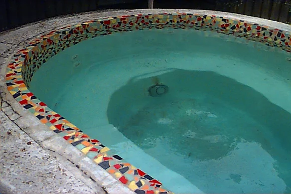 Ceramic Mosaic Pool Coping