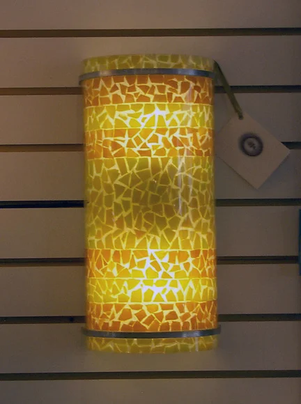 Glass Mosaic Sconces