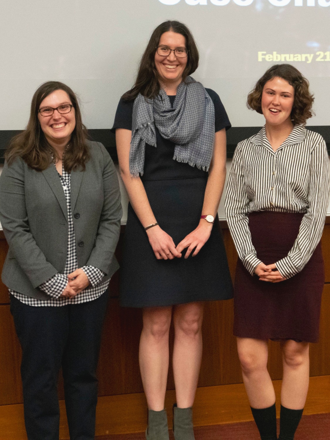 Third Place: Carlee Knott, Elizabeth Marsolais, and Katie Tucker