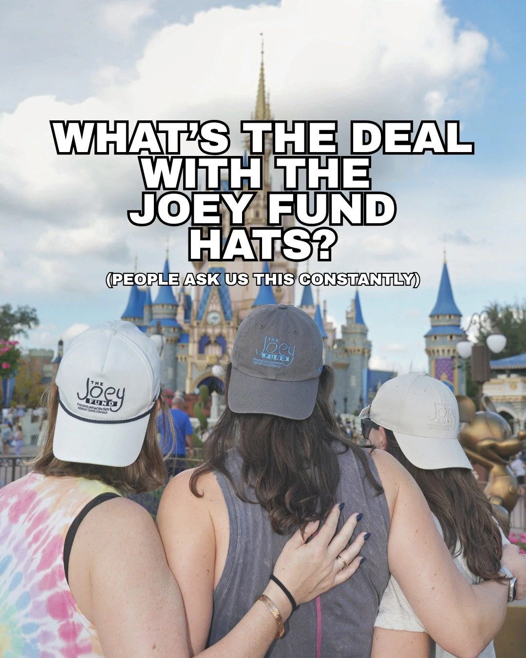 The hats were supposed to be merch, and instead they became a personality trait.

We&rsquo;ve seen Joey Fund hats all over the world, in every possible scenario imaginable.

Which honestly makes sense: people carry the things that matter to them. 

S