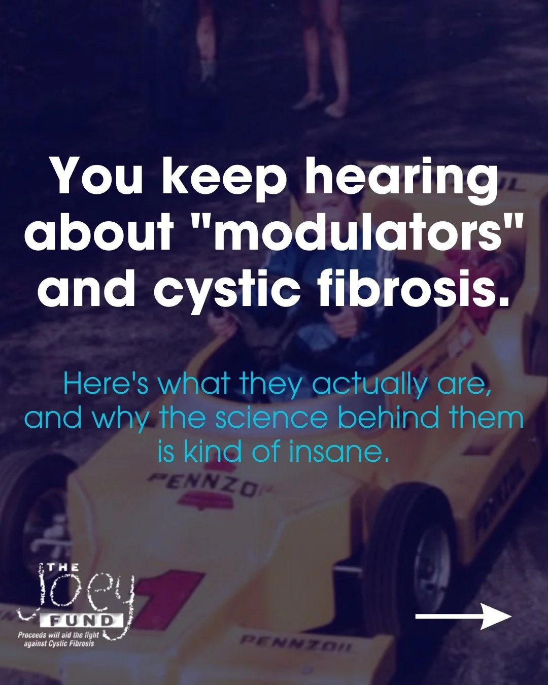 You've been hearing about CF modulators for years. Here's what they actually are, and why the science behind them is one of the most remarkable medical stories of all time.

All 5 drugs, in plain English, swipe through to learn more. 🧬

Life changin