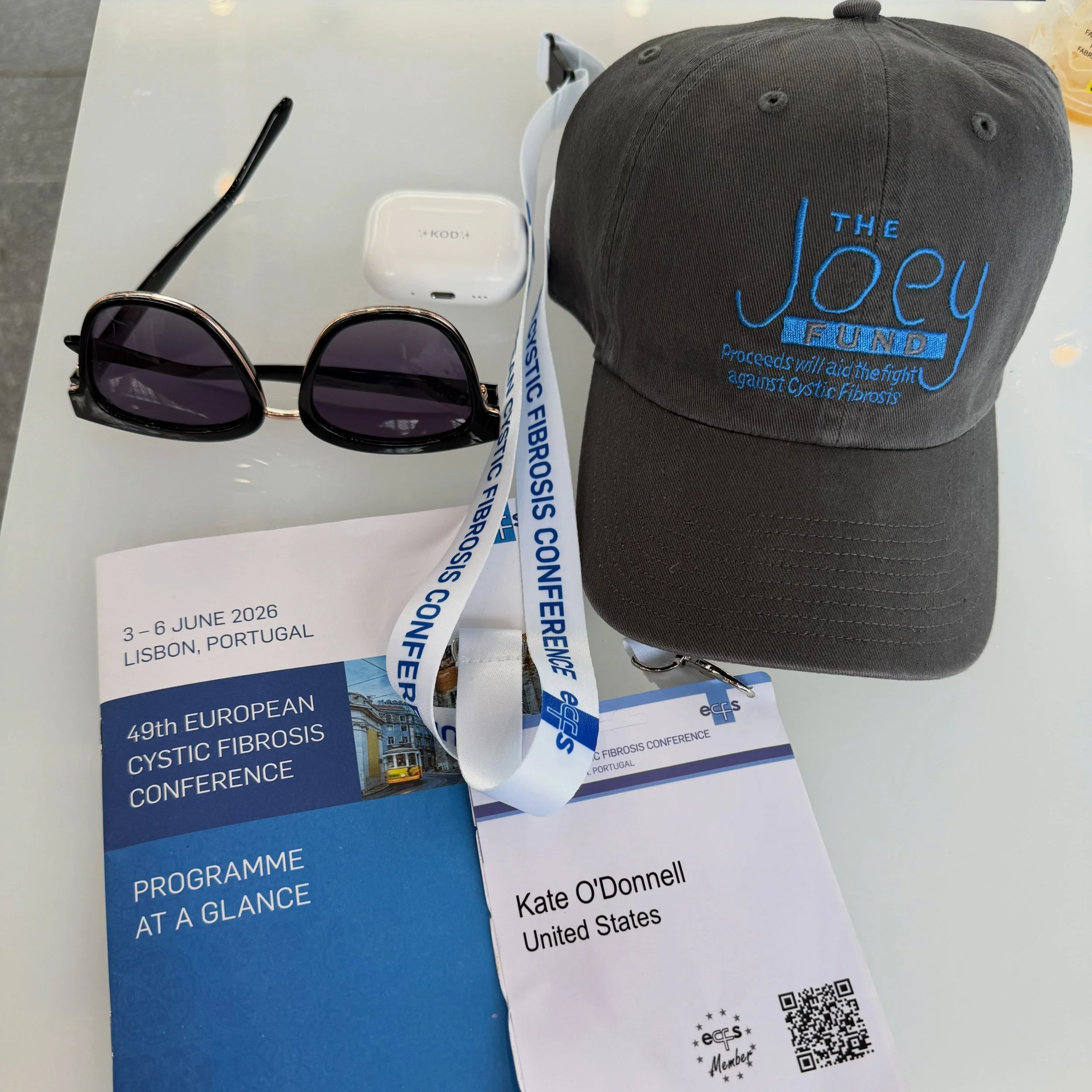 Day 1 in Lisbon for the 49th European Cystic Fibrosis Conference. 🇵🇹

Landed, grabbed a (very necessary) nap, and headed straight in to meet up with the squad before the Opening Plenary.

The plenary set the tone for the whole week: where CF resear