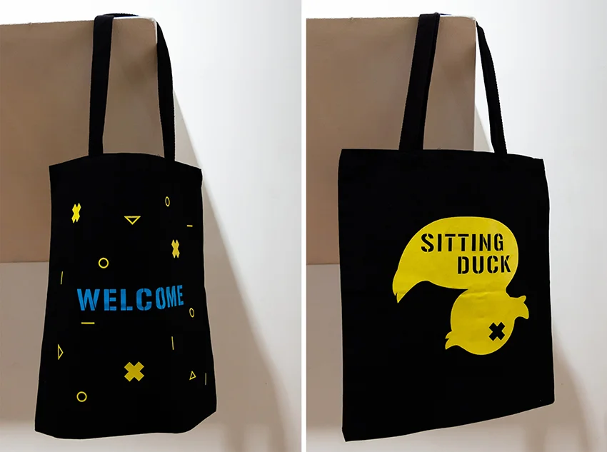 Screen Printed Welcome Bag