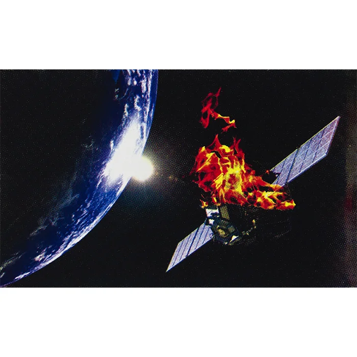 Communication Interference , 2014, silkscreen print