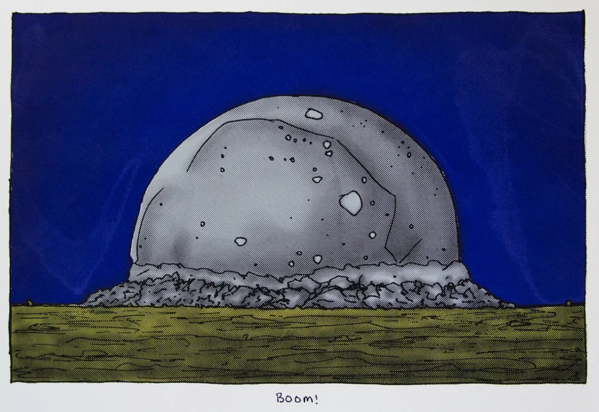 Project Trinity, silkscreen, 2015