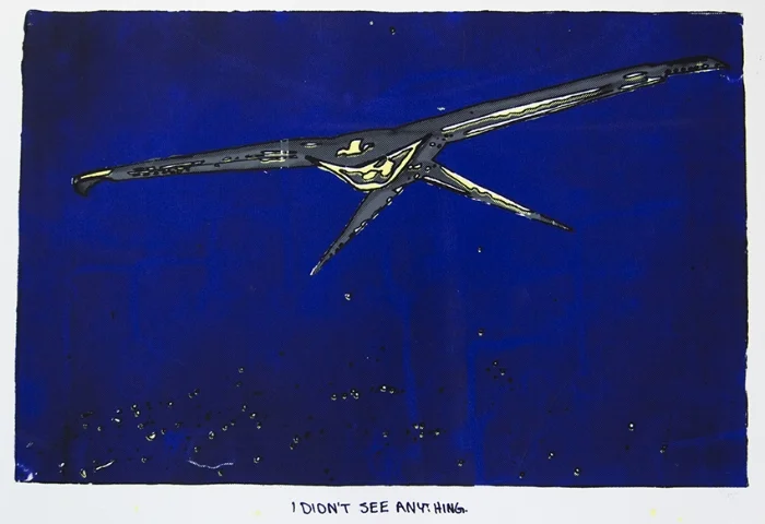 Project Aquiline, silkscreen, 2015