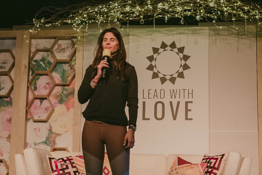 Community meditation gathering