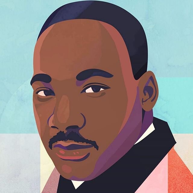 Darkness cannot drive out darkness: only light can do that. Hate cannot drive out hate: only love can do that. -MLK // illustration: @petraerikssonstudio #mlk #martinlutherking #ihaveadream #leadwithlove #loveislove