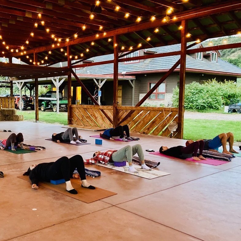 From our first YOGA SALVAJE / WILD YOGA offered in Spanish this summer at Rock Bottom Ranch. 🧘Lead With Love will continue to offer YOGA SALVAJE next summer, stay tuned!