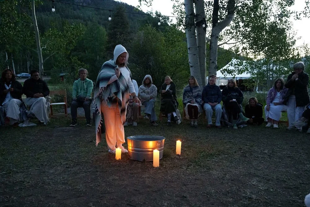 Ceremony at the Beyul retreat