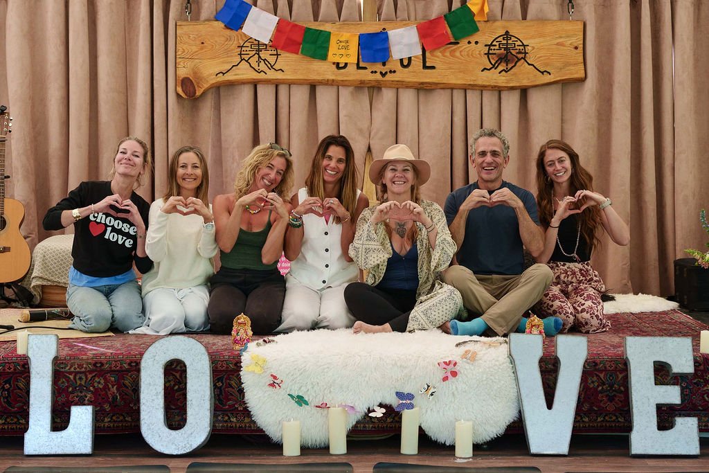 Caregivers gathered at the Beyul Care for Caregivers retreat