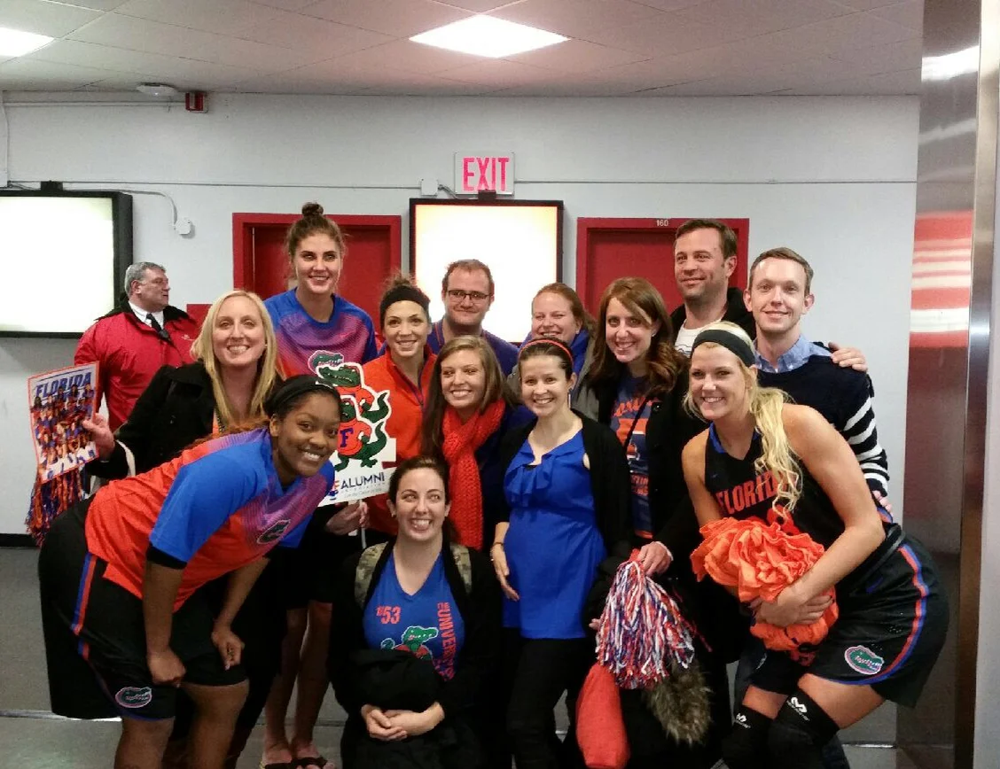 Lady Gator Basketball Team @ St. John's University