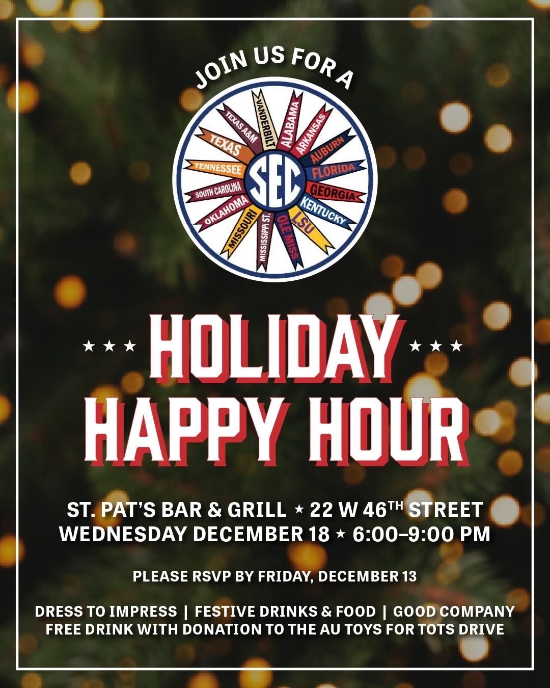 2024 SEC Holiday Happy Hour