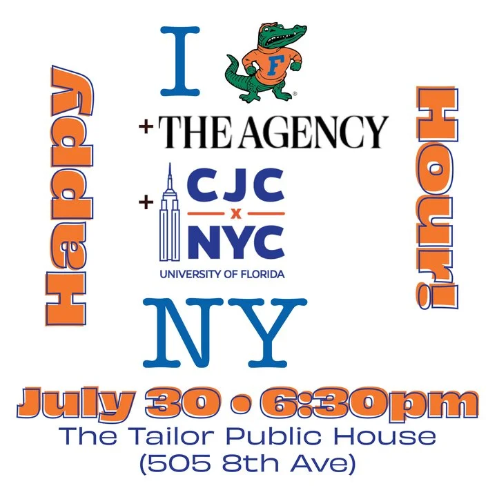 NYC July Happy Hour with CJCxNYC &amp; The Agency at UF