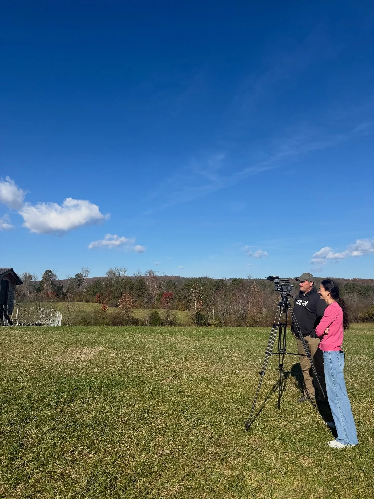 Our tiny farm tours aren't complete without a quick walk behind the coops.

We love seeing where the coops were just a few days earlier and see how manure, feathers, and chickens scratching at the soil have had an impact.

This time of year as much o