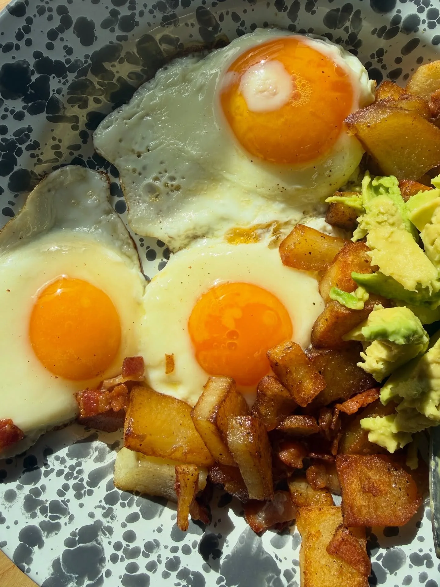 This morning was busy and cold here in Tennessee.

Breaking a a short 13 hour fasting window with one of my favorite simple meals.

If you're in the Knoxville area we'd love to be your egg farmers! 

meadowdalefarm.com