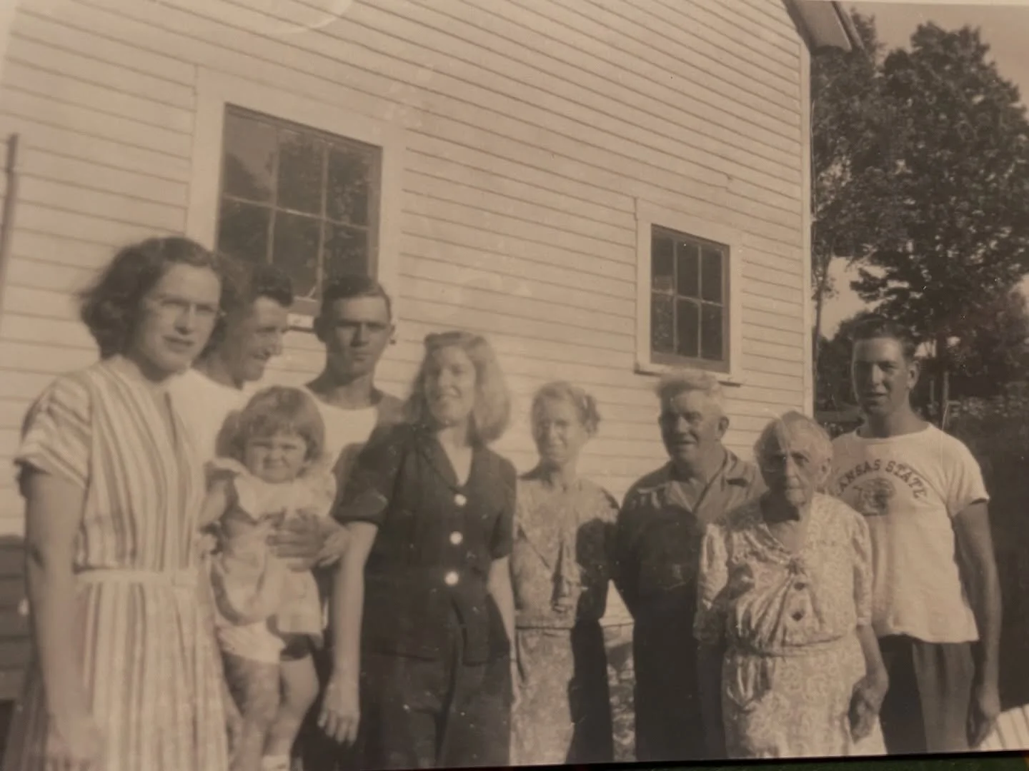 This is a photo of my husband&rsquo;s family in Hartland, Vermont &mdash; the Crawford‑Gilberts of Hill &amp; Dale Farm, a small Guernsey dairy that ended in the 1930s. Over the decades, the conditions for small VT dairy farms changed in ways that we
