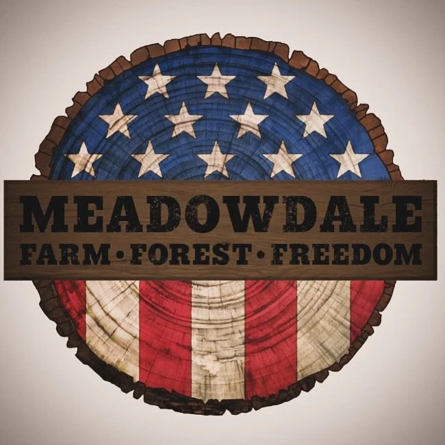 Welcome to our East Tennessee farm!

We are a veteran owned business just outside of Knoxville. 

We are thankful to be pasture based farmers raising premium chicken, turkey, and eggs. 

Sign up for our newsletter at meadowdalefarm.com