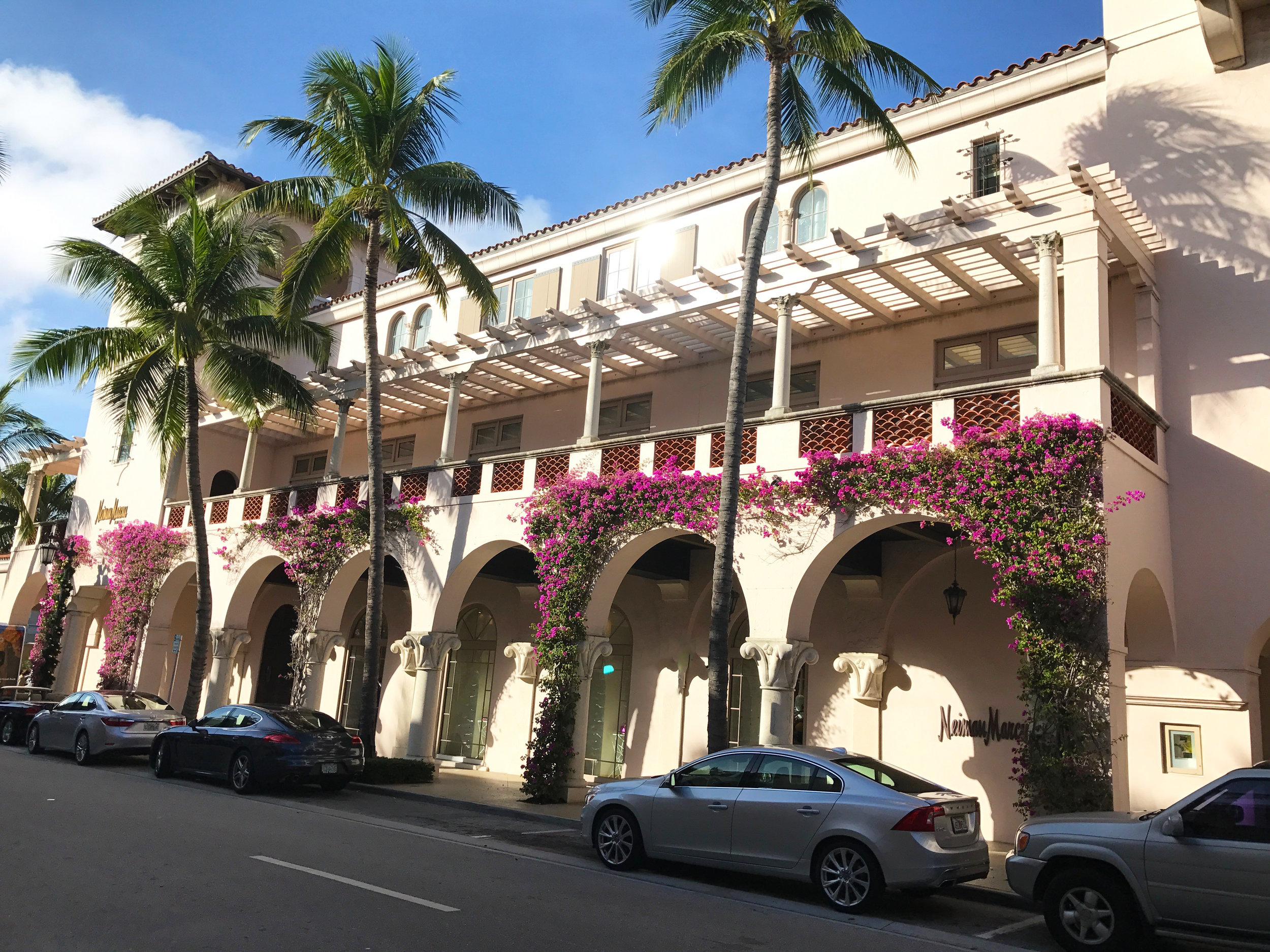 Neiman Marcus on Worth Avenue in Palm Beach.